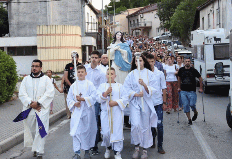 Čitluk: Tradicionalna procesija na uočnicu Velike Gospe
