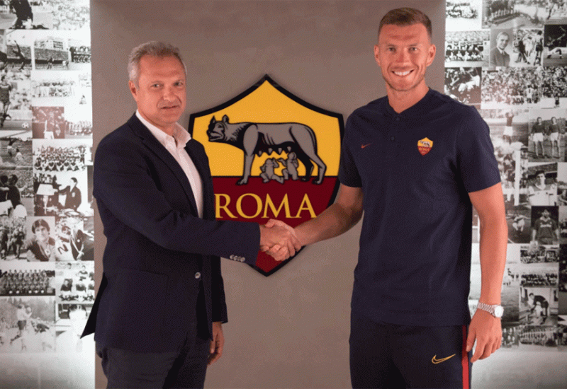 Edin Džeko produžio ugovor s Romom do 2022. godine