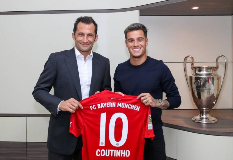 Salihamidžić i Coutinho - Coutinho službeno predstavljen u Bayernu i zadužio desetku