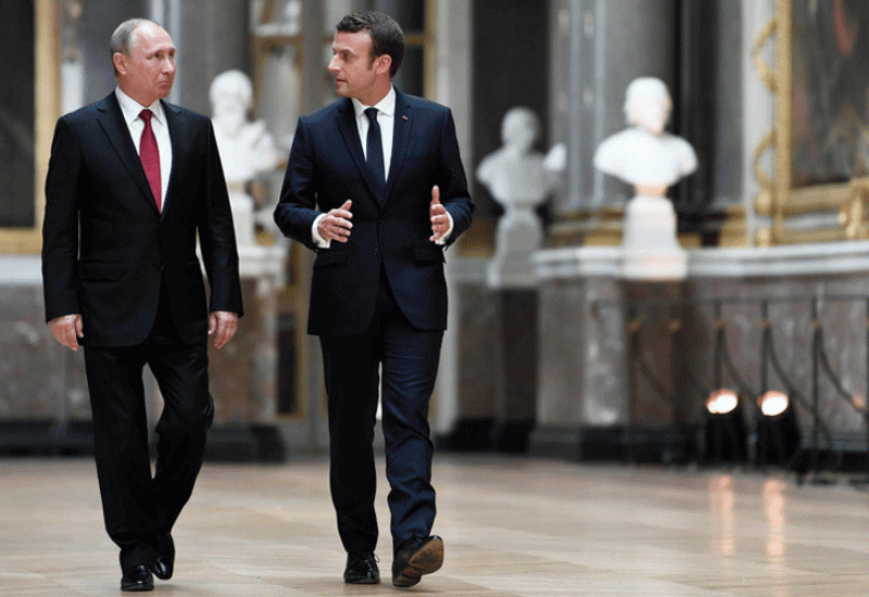 Macron i Putin o Ukrajini, Iranu i Siriji