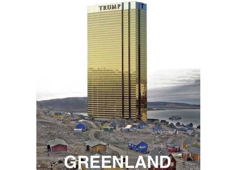 Trumpov hotel na Grenlandu