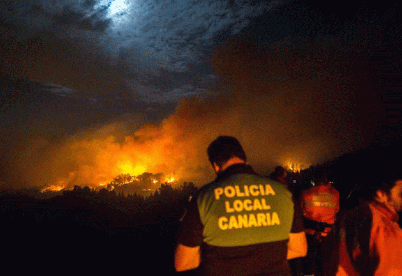 U požaru na Kanarskim otocima izgorjelo više od 12.000 hektara šume