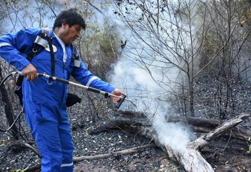  Bolivijski predsjednik izgubio se gaseći požar u džungli