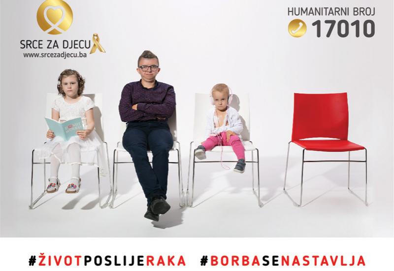 Srce za djecu - Mostar dočekao Zlatni septembar: Neka se glas djece oboljele od raka i njihovih obitelji što dalje čuje