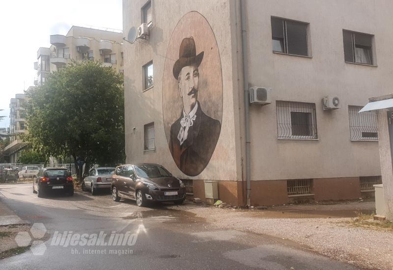 Mostar: Murali među kojima su i onaj Alekse Šantića i Emine oživjeli ulice grada na Neretvi