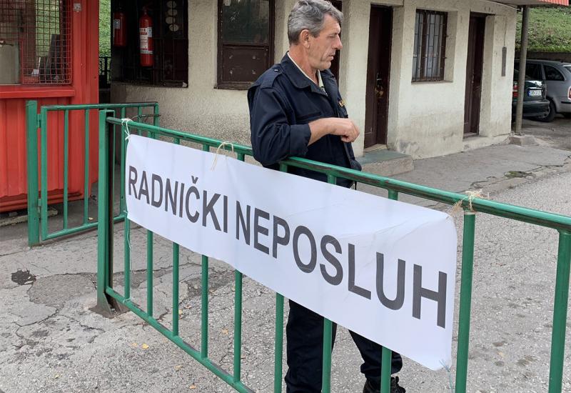 Rudari stupili u radnički neposluh