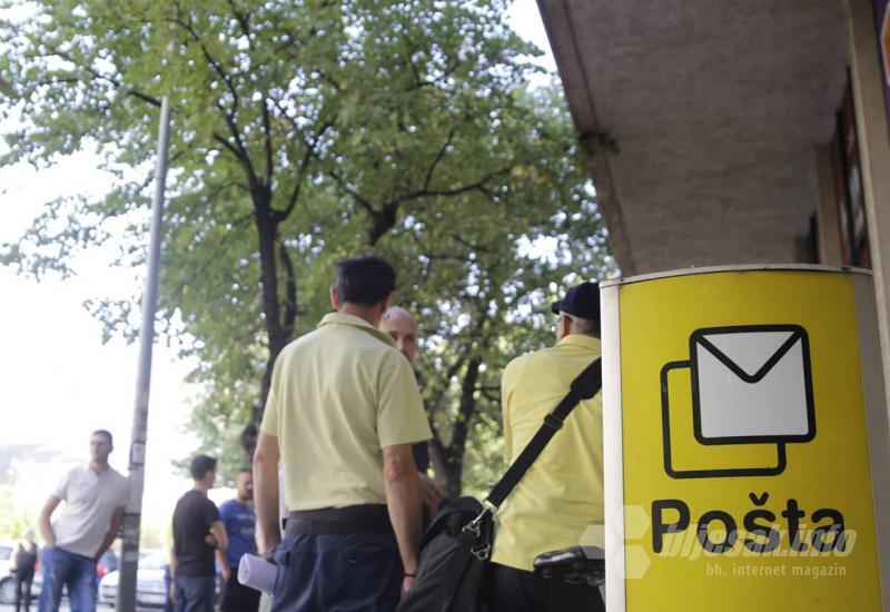 Poštari HP Mostar traže bolju zaštitu: Izlazak na teren predstavlja veliki izazov