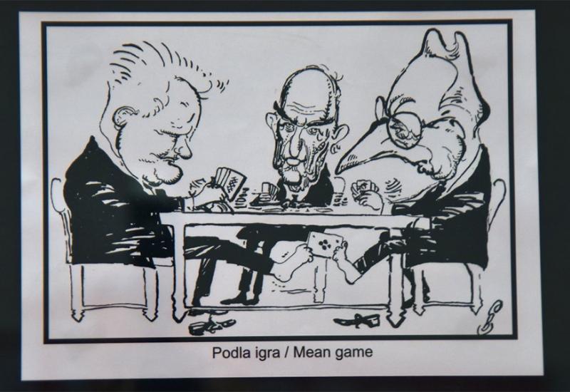 Izložba karikature u Fažani  - Političari s područja bivše Jugoslavije kao karikature
