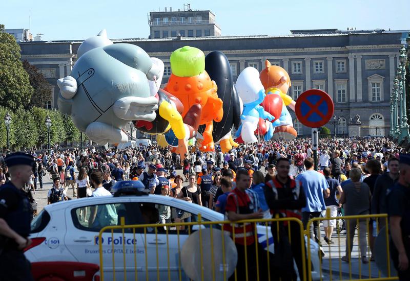  Festival stripa: Divovski baloni "paradirali" ulicama Brusselsa