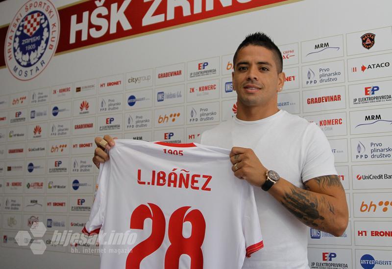 Luis Ibanez stigao u Zrinjski  - Ibanez debitirao za Zrinjski: Navijači ga podržali velikim pljeskom