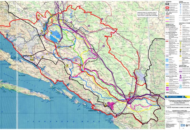 Jadransko - jonska autocesta - Izgradnjom Jadransko-jonske autoceste oživjela bi jugoistočna Hercegovina