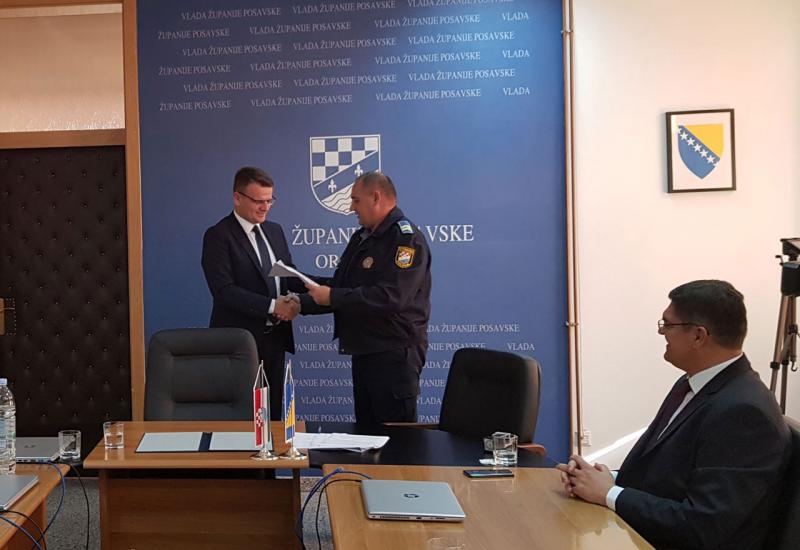Potpisan kolektivni ugovor MUP-a PŽ-a - Policija Posavske županije po prvi put obilježila svoj dan