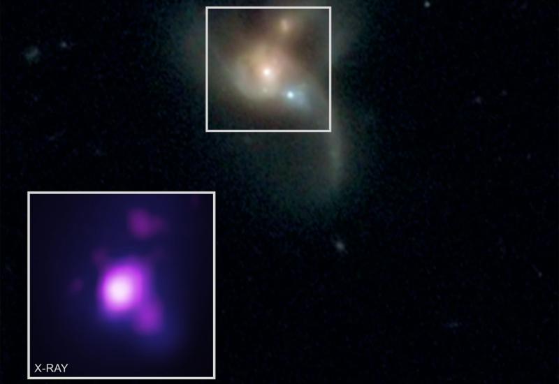 Tri velike crne rupe stvorit će novu galaksiju