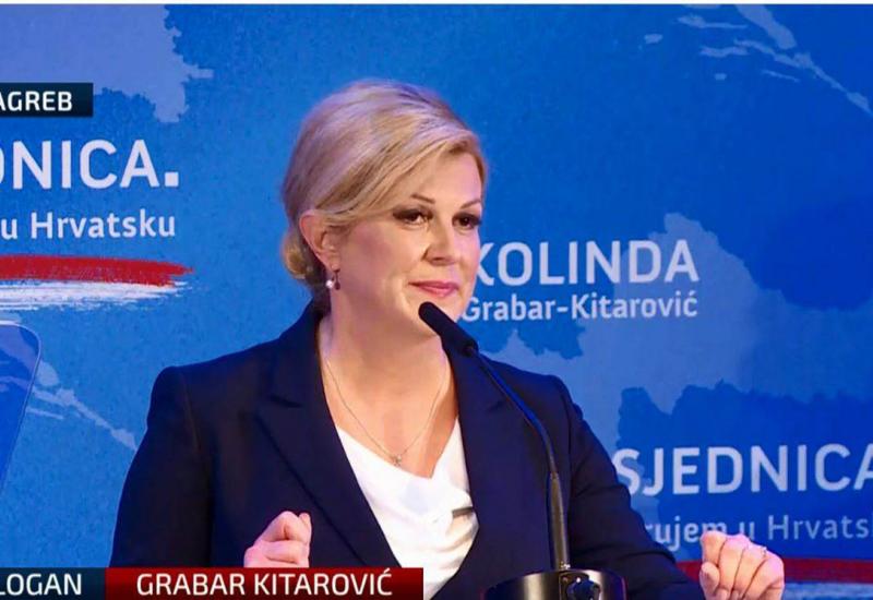 Grabar-Kitarović dala obećanje Hrvatima u BiH