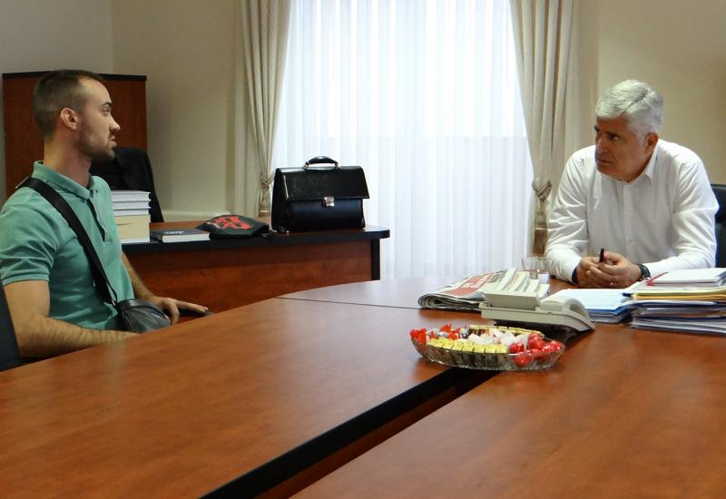 Sastanak dr. Dragana Čovića i Franje Zadre, predsjednika judo kluba Borsa - Zadro i Čović naglasili važnost Borse
