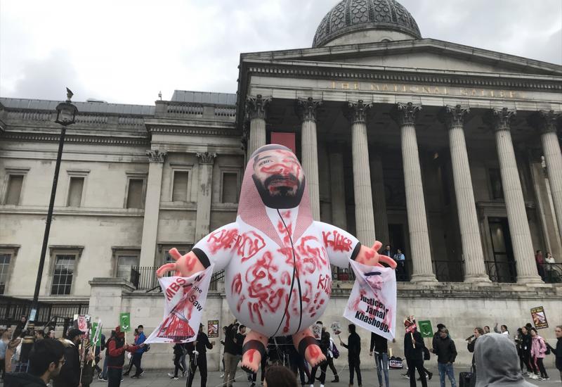 Prosvjednici u Londonu tražili pravdu za Khashoggija