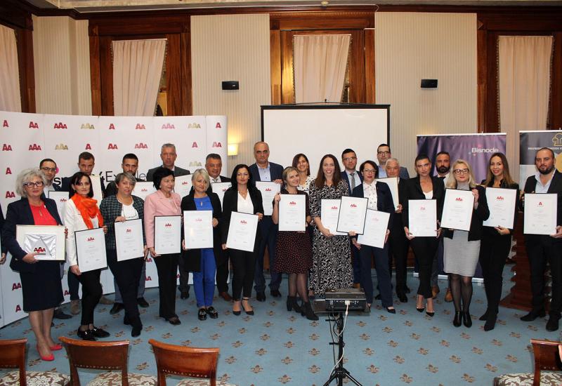 Nagrađene najbolje tvrtke Županije Sarajevo