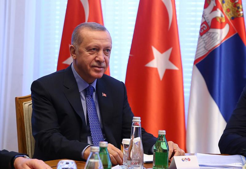 Erdogan u Beogradu - Erdogan Predsjedništvu rekao kako treba izbjeći sukobe