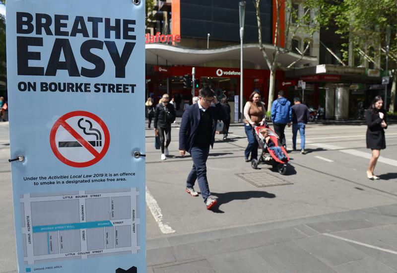 U popularnoj ulici u Melbourneu zabranjena konzumacija cigareta