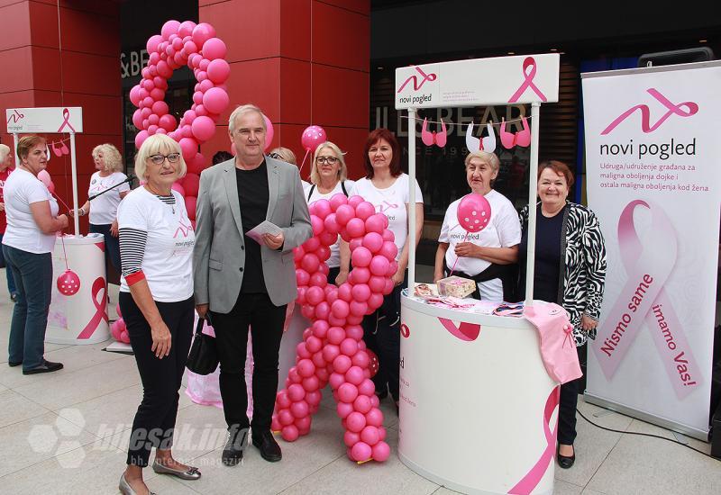 Obilježen Dan roza vrpce - Potrebno naglasiti važnost prevencije i ranog otkrivanja raka dojke