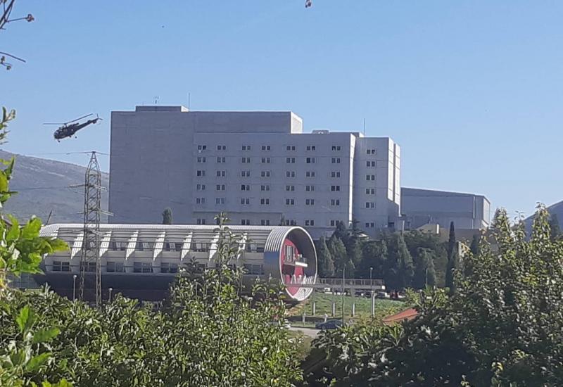 Digla se prašina: Helikopterom na sastanak s mostarskim bolnicama