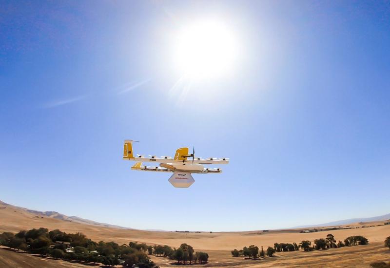 U SAD-u prva dostava paketa pomoću drona