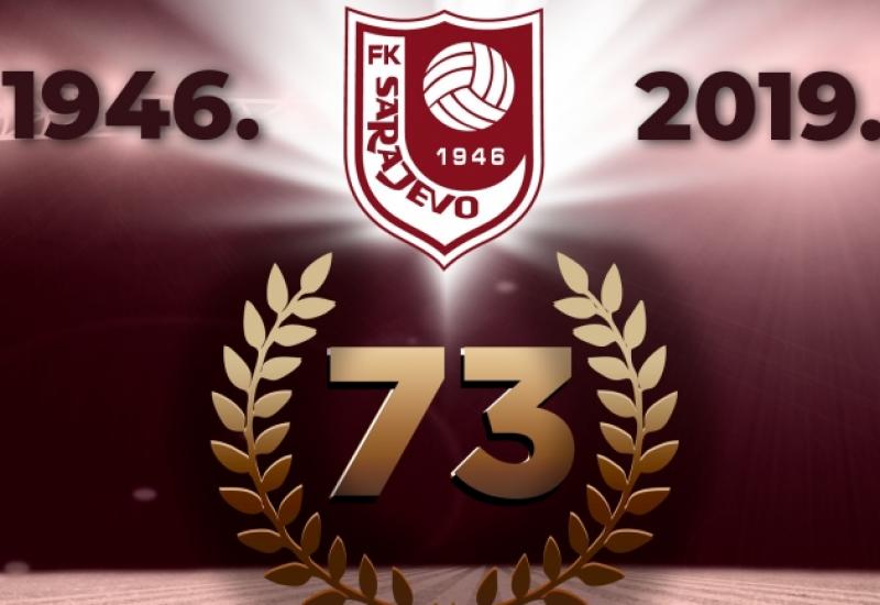 Fudbalski klub Sarajevo danas slavi 73. rođendan