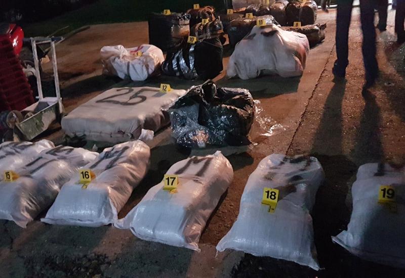 SIPA u Gabeli zaplijenila 300 kg droge, oružje, novac ...