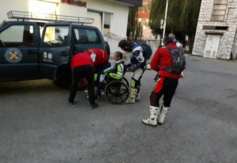Intervencija - Pri padu s motokrosera ozlijeđen talijanski državljanin