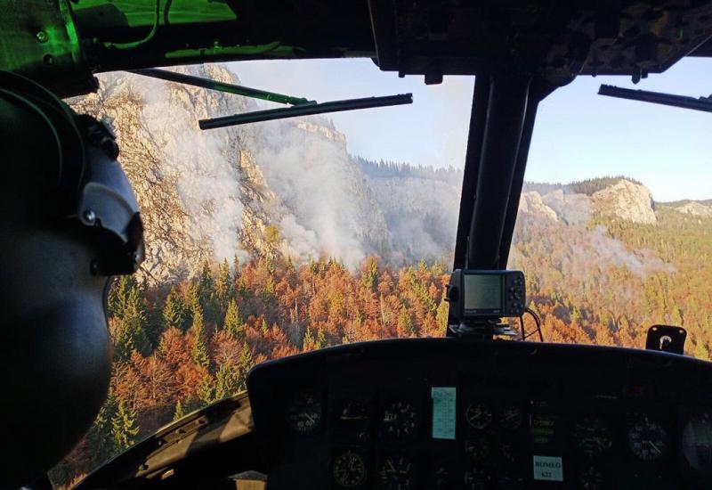 Ilustracija - Pogoršano stanje na požarištu na Treskavici, zatraženi vojni helikopteri