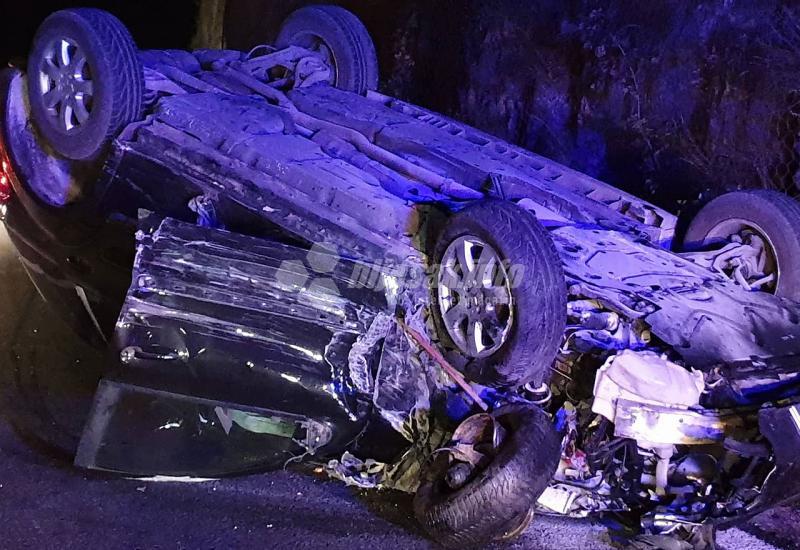 Prometna nesreća u Drežnici - Više ozlijeđenih u teškoj prometnoj nesreći između Mostara i Jablanice