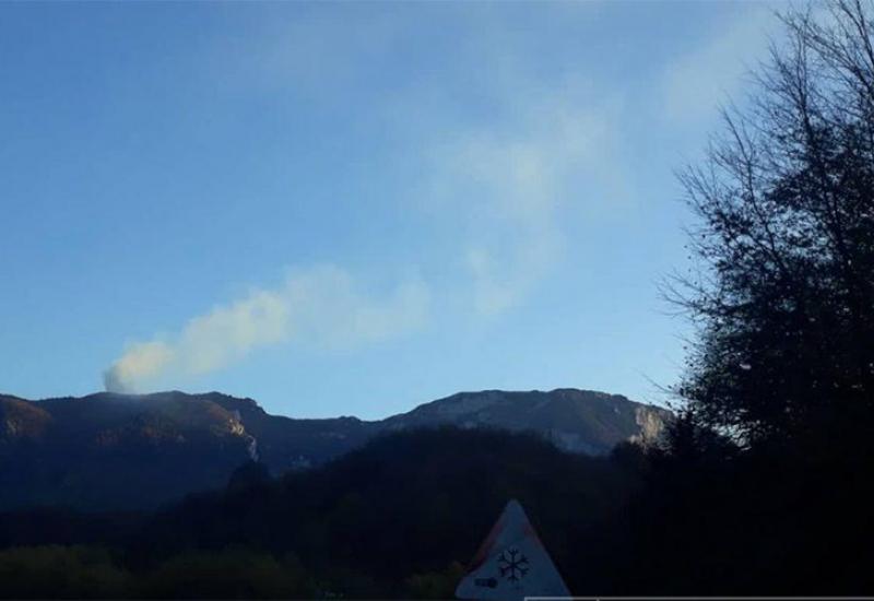 Požar na planini Treskavica - Gore istovremeno tri požara na naše tri planine