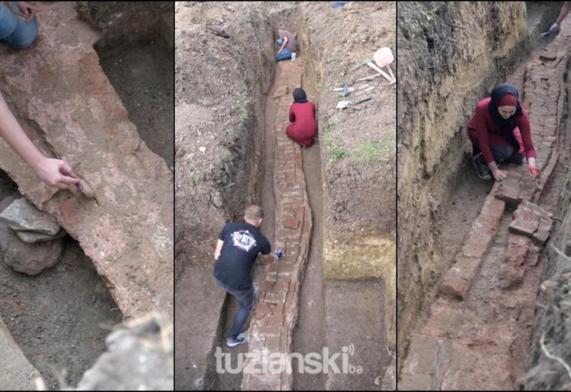 U Tuzli otkriven rimski vodovod dužine 11 metara