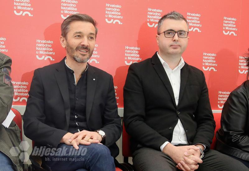 Ivan Vukoja i Almir Mujkanović iskazali su zadovoljstvo - Mostarska kazališta propitkuju identitet