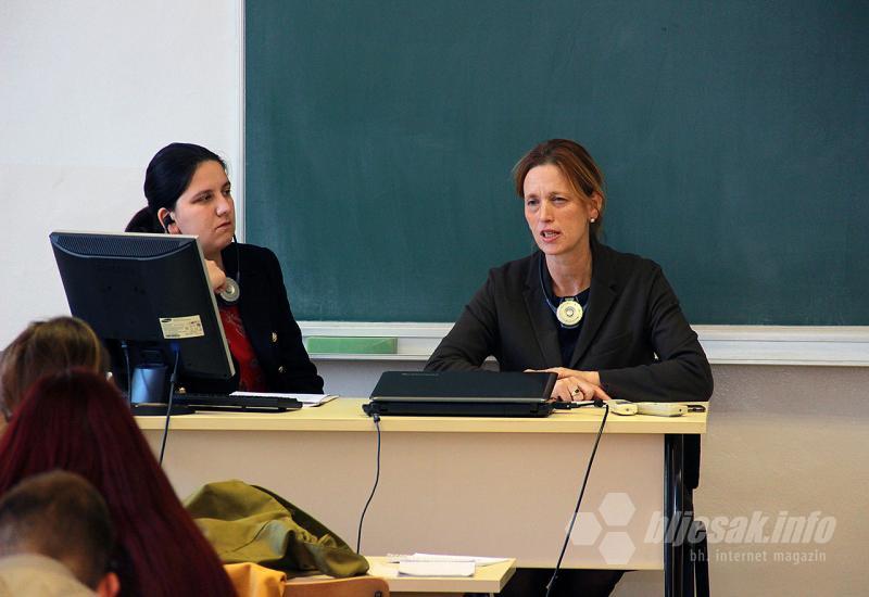 Njemačka ministrica mostarskim studentima govorila o međunarodnom obrazovanju - Njemačka ministrica mostarskim studentima govorila o međunarodnom obrazovanju