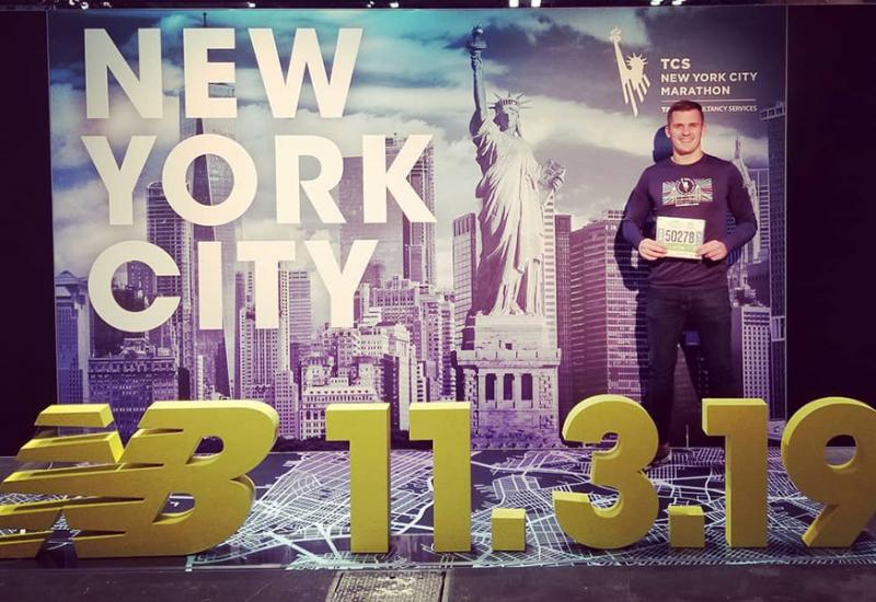 Igor Kostić uoči maratona - Mostarac trčao maraton u New Yorku s plemenitim ciljem