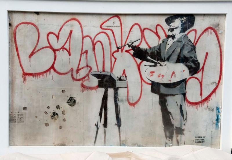 Otkriven još jedan Banksyjev grafit