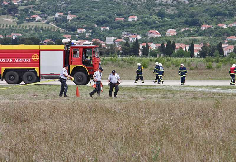 Više osoba ozlijeđeno na aerodromu u Mostaru