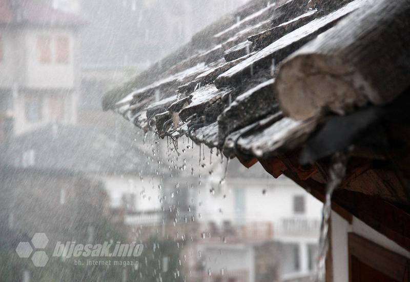 Narančasto i crveno upozorenje - Jaka kiša najavljena i za Mostar