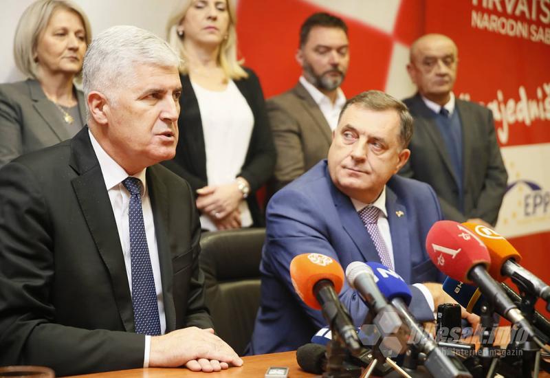 Čović i Dodik: Preoptimističan i neoptimističan - Čović i Dodik: Preoptimističan i neoptimističan