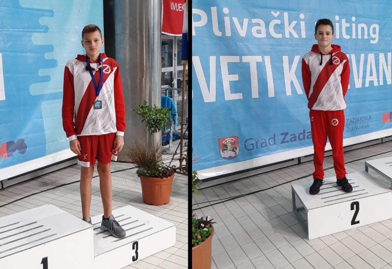 Ivan Ivanković i Kristian Alpeza isplivali medalje u Zadru