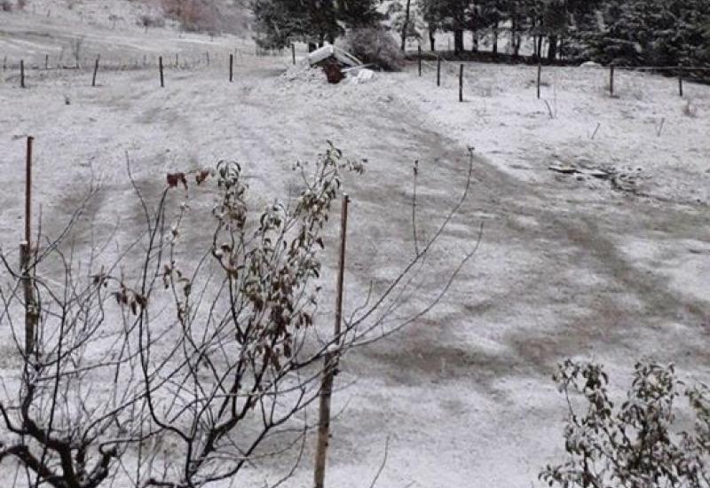 Snijeg u Kupresu - Na Kupresu pao snijeg 