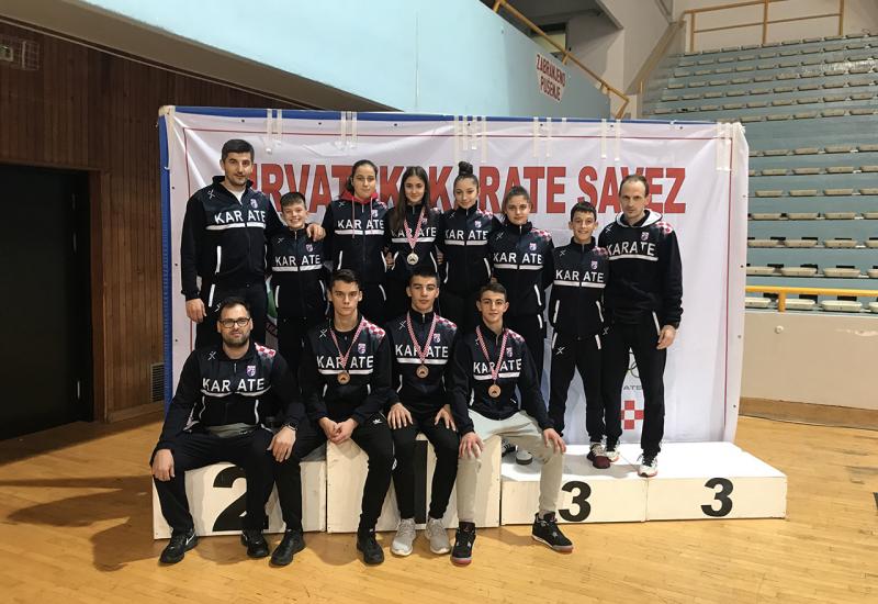 Karate klub Brotnjo osvojio četiri medalje na Prvenstvu Hrvatske