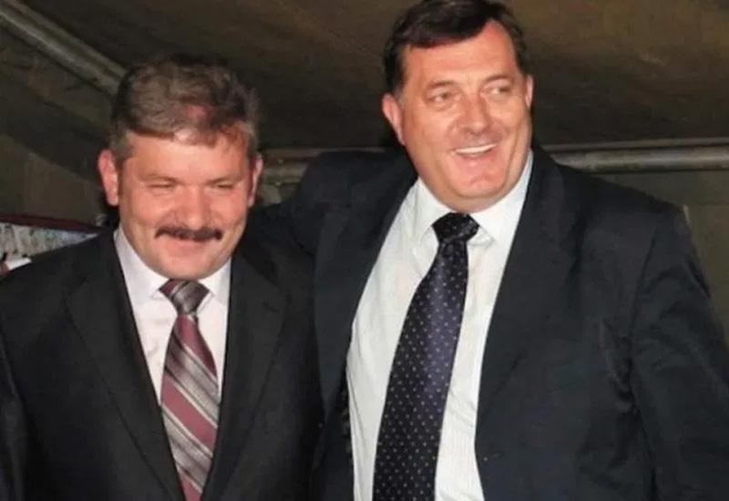 Pantelija Ćurguz i Milorad Dodik - Dodikov čovjek optužen za ratne zločine protiv pripadnika HVO