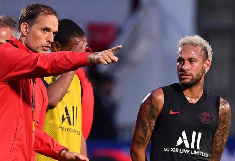 Thomas Tuchel  i Neymar - Neymar u Španjolskoj razbjesnio trenera i navijače PSG-a 