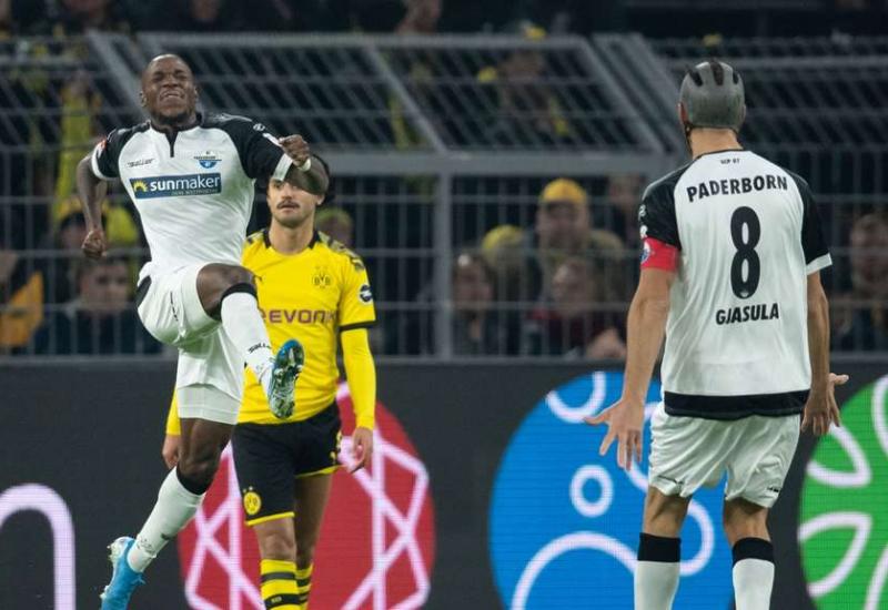 Streli Mamba bio je dvostruki strijelac za Paderborn - Borussia Dortmund protiv fenjeraša spasila bod u sudačkoj nadoknadi