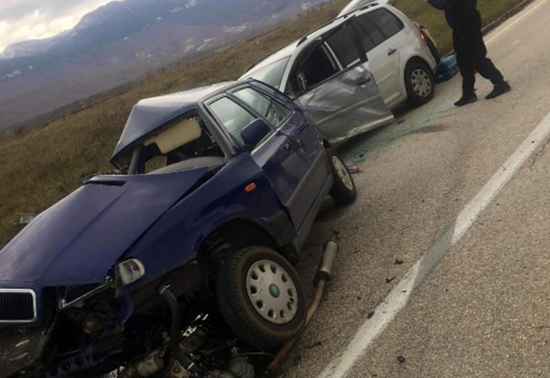 U sudaru kod Livna poginula jedna, a ozlijeđene 2 osobe