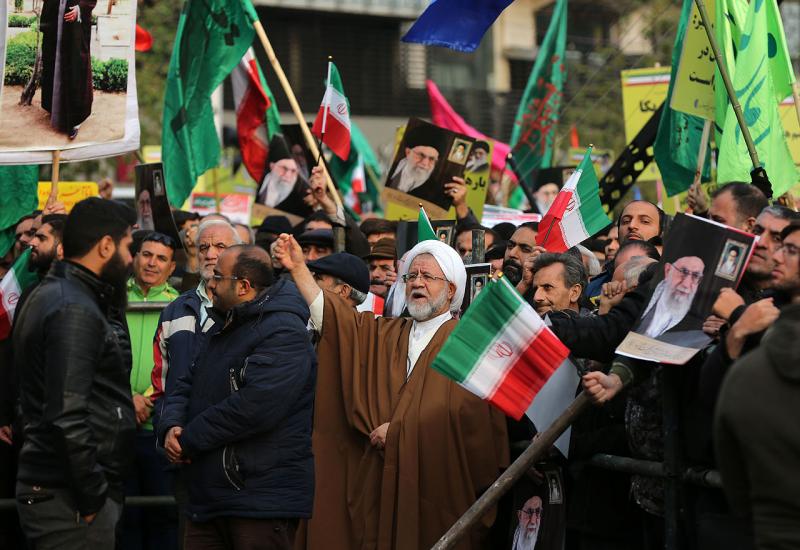 Skup podrške iranskim vlastima - Iran zaprijetio uništenjem SAD-a, Izraela, Velike Britanije i Saudijske Arabije
