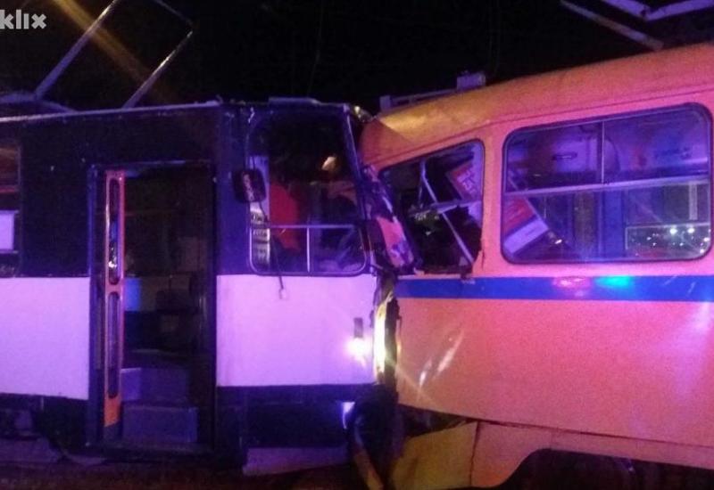 Sudar tramvaja u Sarajevu - Troje ozlijeđenih u izravnom sudaru tramvaja