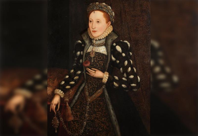 Slučajno pronađen portret mlade kraljice Elizabete I